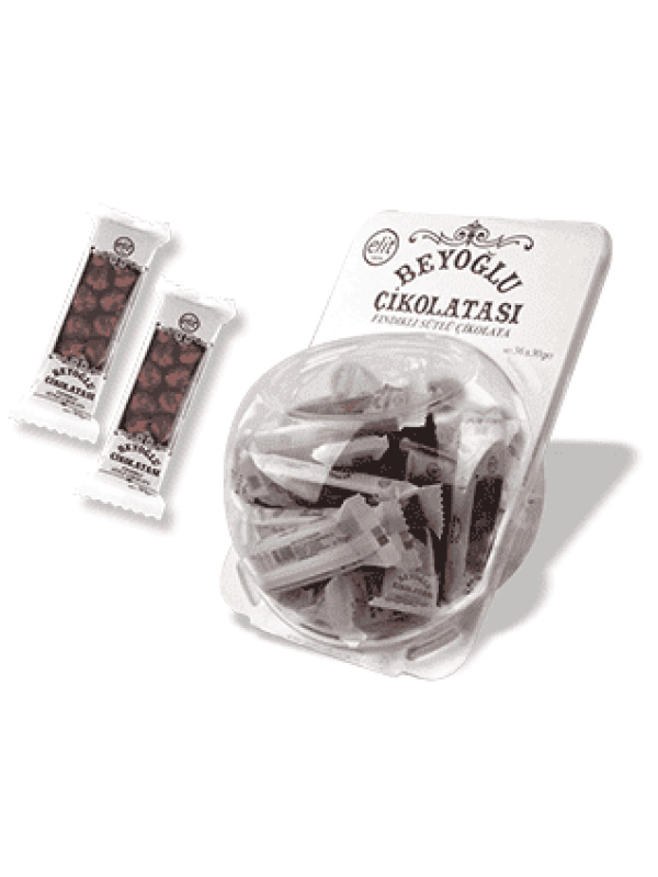 Elit Çikolata Beyoğlu Çikolatalı Fındıklı 6'lı Set 27 Gr