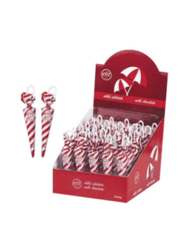 Elit Çikolata Şemsiye Sütlü Çikolata 20 Grx30