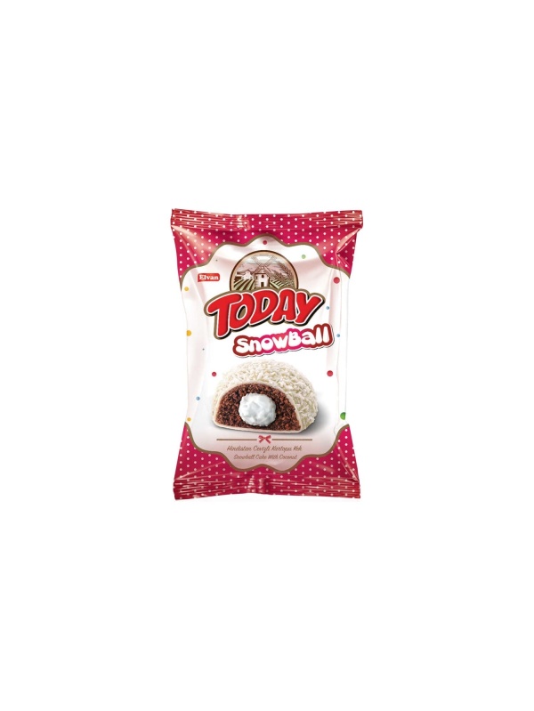 Elvan Today Kartopu Hindistan Cevizli Kek 45 Gr