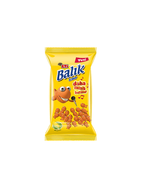 Eti Balık Mısırlı Kraker 40 Gr