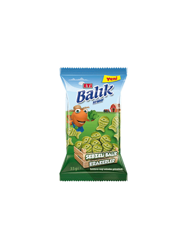 Eti Balık Sebzeli Kraker 35 Gr