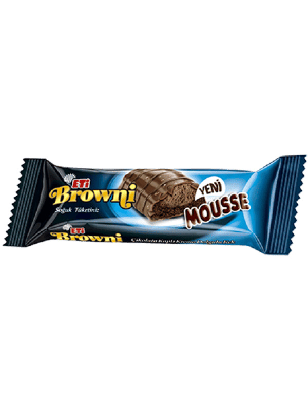 Eti Browni Mousse Çikolata Kaplı Krema Dolgulu Kek 48 Gr
