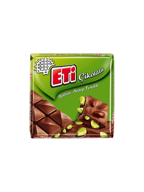 Eti Bütün Fıstıklı Çikolata 80 Gr