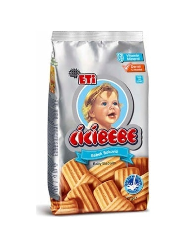 Eti Cicibebe Sade Bebek Bisküvisi 172 Gr