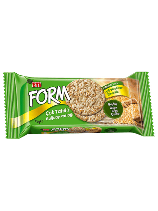 Eti Form Çok Tahıllı Buğday Patlağı 41 Gr