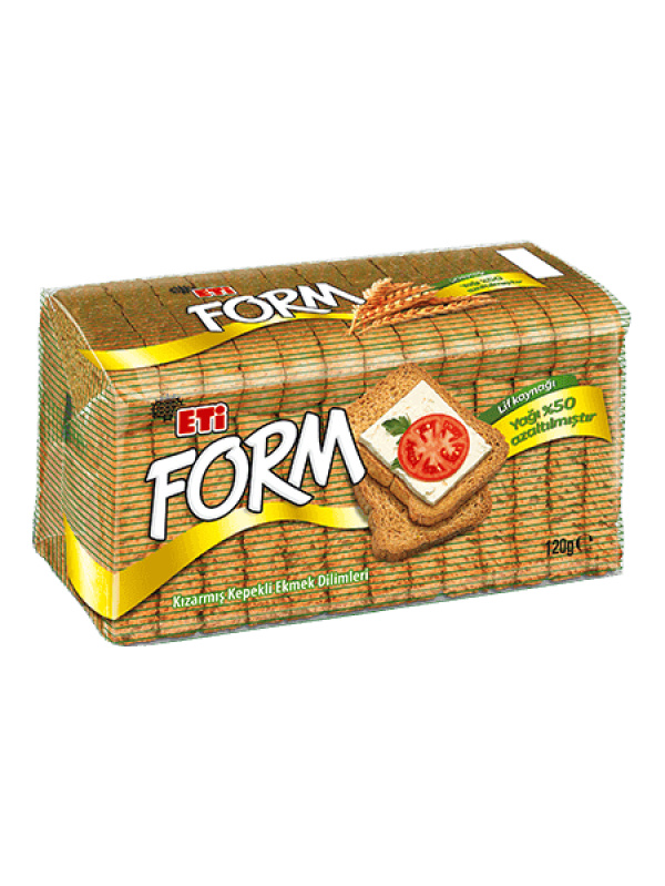 Eti Form Dilimlenmiş Kepek Peksimet 120 Gr