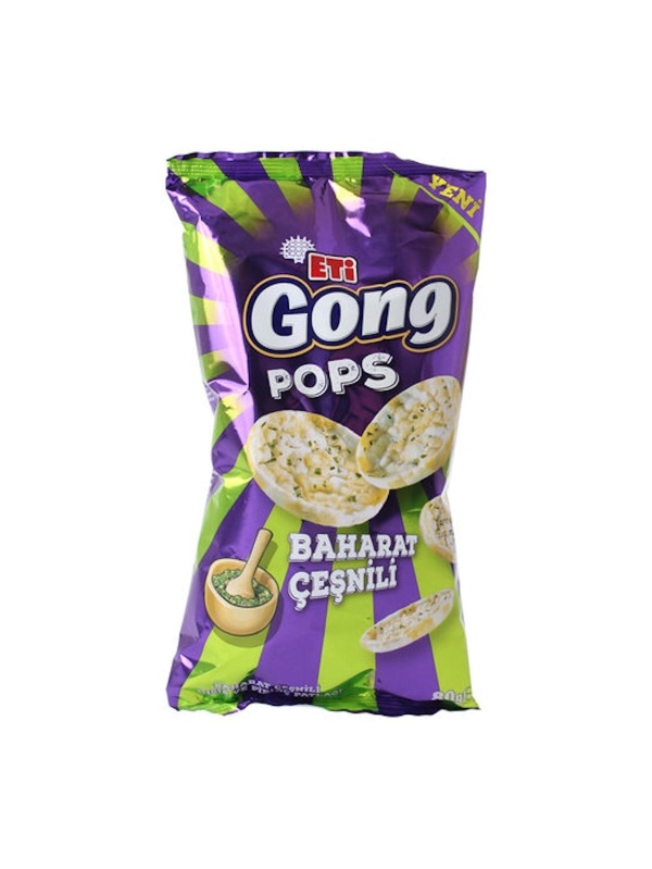 Eti Gong Pops Baharatlı Aromalı 50 Gr