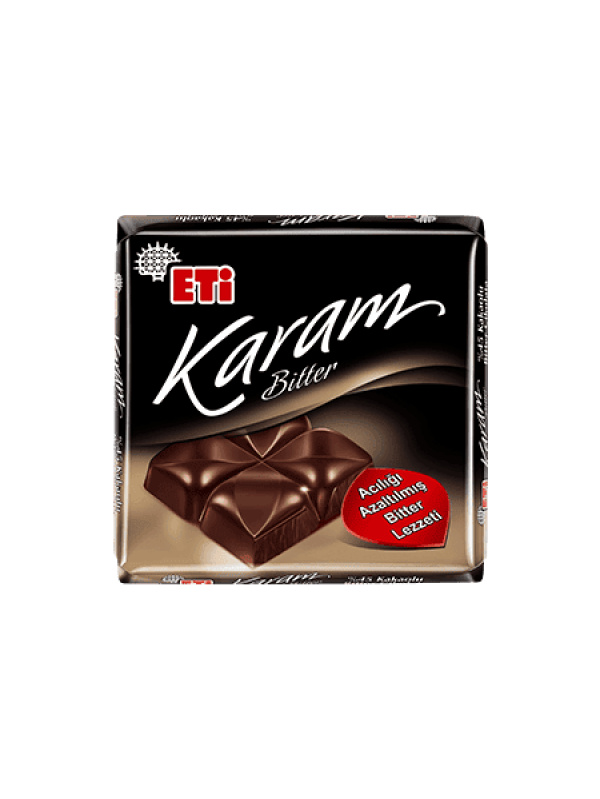 Eti Karam %45 Bitter Çikolatalı Kakao 80 Gr