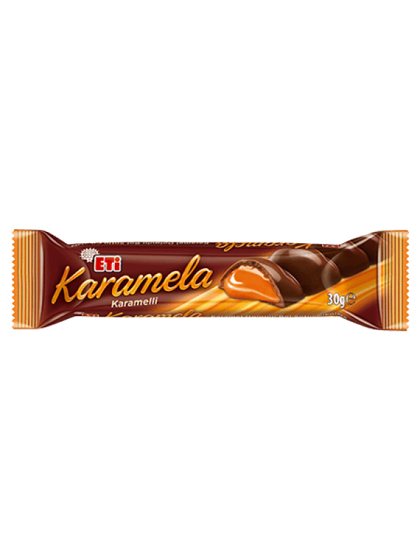 Eti Karamela - Karamel Dolgulu Sütlü Çikolata 30 Gr