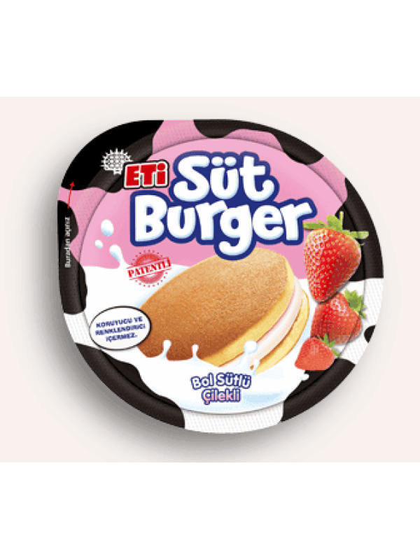 Eti Süt Burger Çilekli 35 Gr