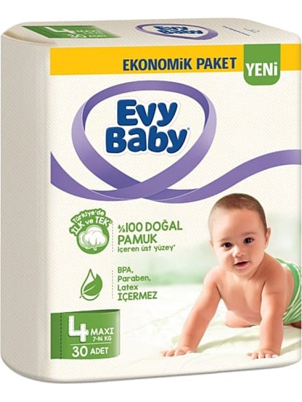 Evy Baby İkiz Paket No 4 30 Adet