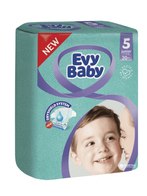Evy Baby Standart Paket No 5 20 Adet