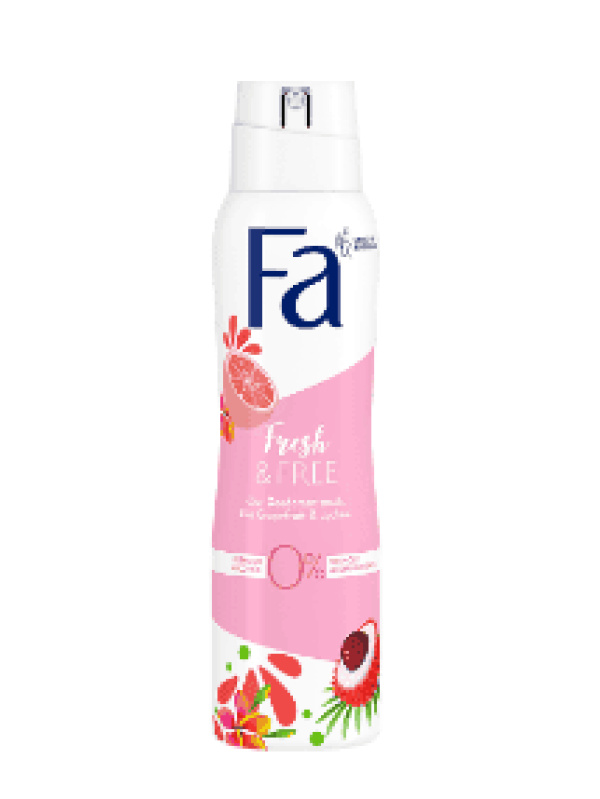 Fa Deosprey Freshfree Greyfurt&liçi 150 Ml