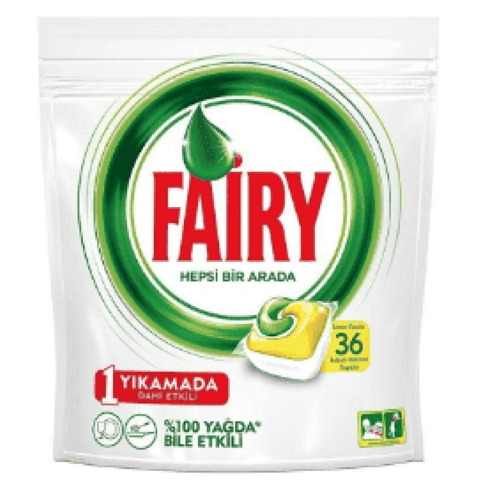 Fairy Tablet Hepsi Bir Arada 36 Adet