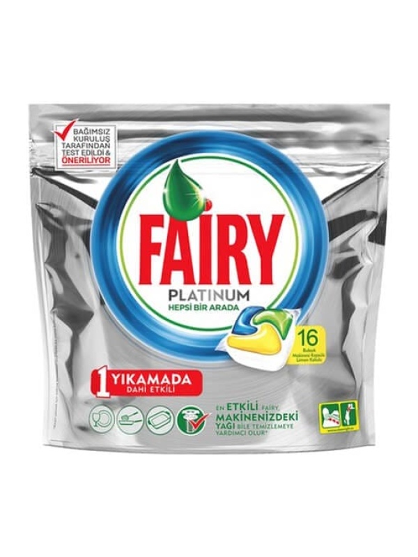 Fairy Tablet Platinum 16 Adet