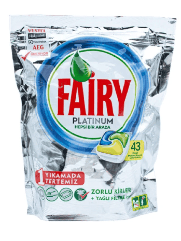 Fairy Tablet Platinum 43 Adet