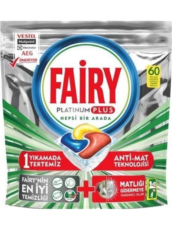 Fairy Tablet Platinum 60 Adet