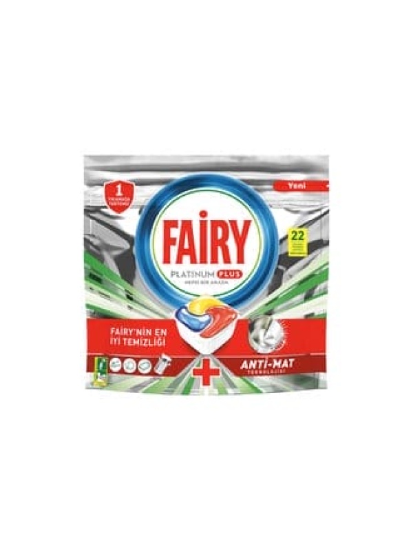 Fairy Tablet Platinum Plus 22 Adet