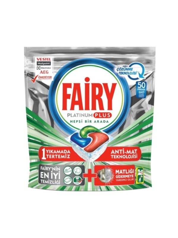 Fairy Tablet Platinum Plus 50 Adet