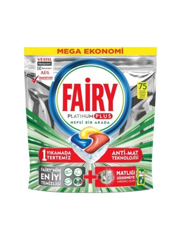 Fairy Tablet Platinum Plus 75 Adet