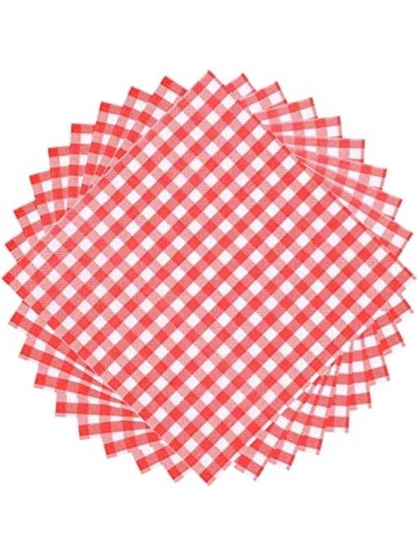 Familia Desenli Peçete (Gingham) 100 Adet