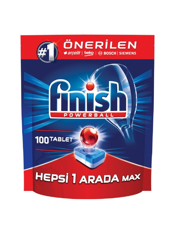 Finish Hepsi Bir Arada Max Orijinal 100 Adet