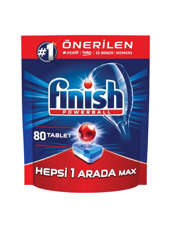 Finish Hepsi Bir Arada Max Orijinal 80 Adet