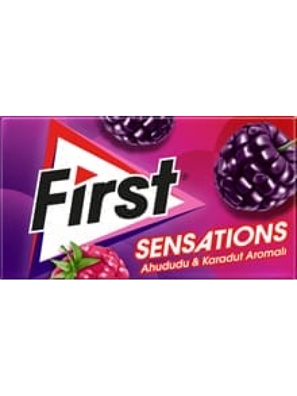 First Sakız  Sensations Ahududu 27 Gr