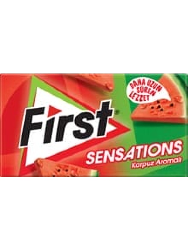 First Sakız  Sensations Karpuz 27 Gr