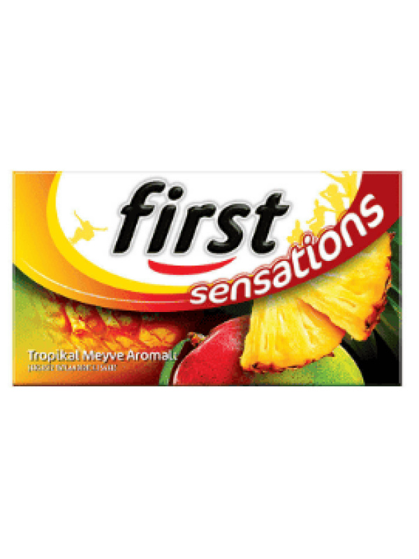 First Sakız  Sensations Tropik Meyve 27 Gr