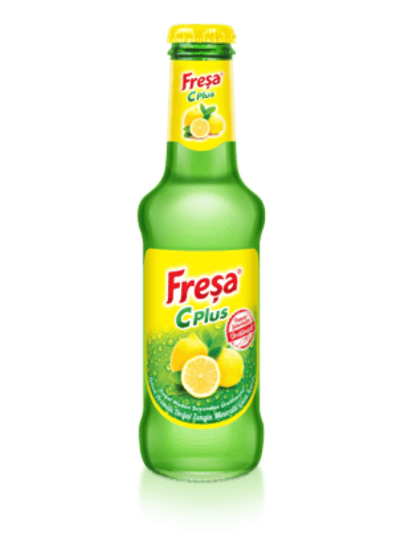 Freşa C Plus Limon Aromalı Doğal Mineralli Gazlı İçecek 200 Ml