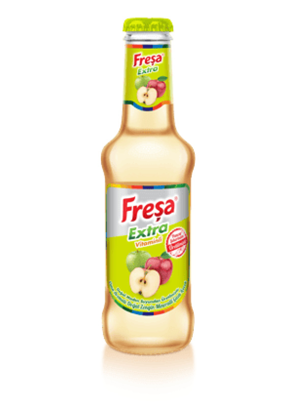 Freşa Ekstra Elma Aromalı Doğan Zengin Mineralli Gazlı İçecek 200 Ml