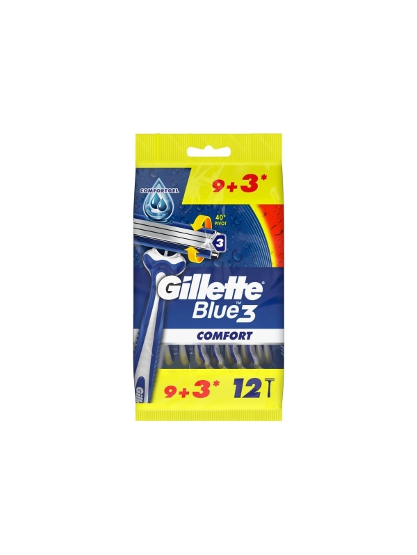 Gillette Blue 3 Comfort Disposable  12 Adet