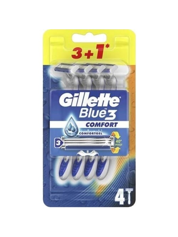Gillette Blue 3 Comfort Disposable  4 Adet