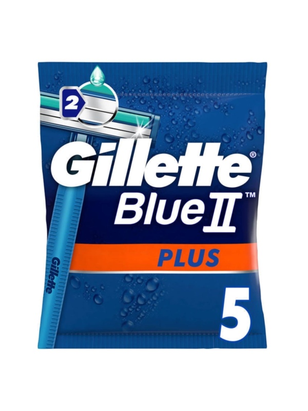 Gillette Blue Ii Disposable   5 Adet