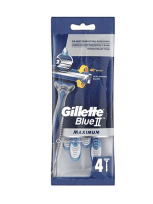 Gillette Blue Ii Disposable Maximum  4 Adet