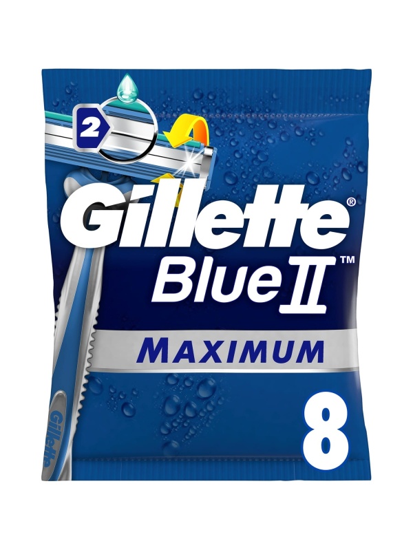 Gillette Blue Ii Disposable Maximum  8 Adet