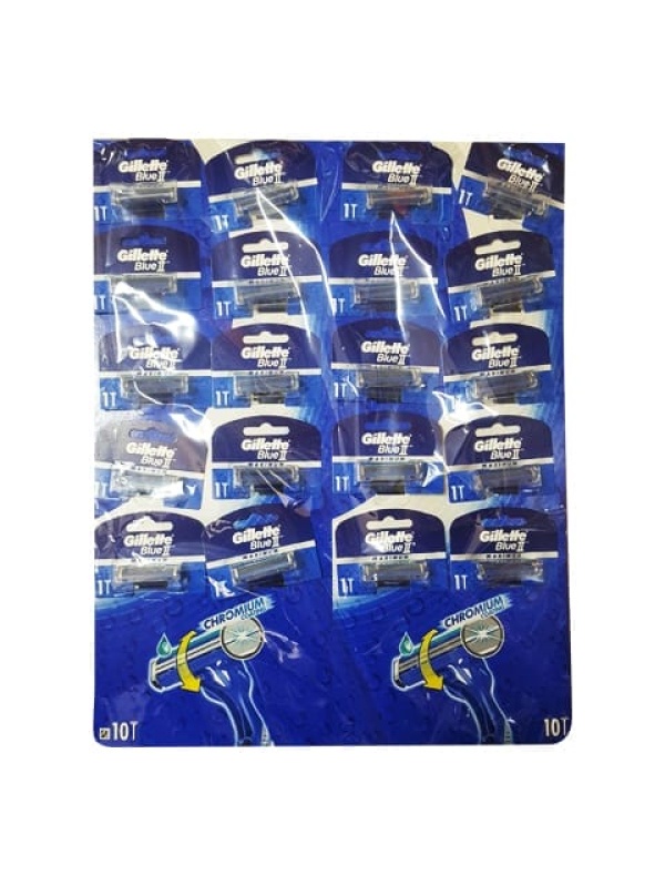 Gillette Blue Ii Disposable Maximum Cartella 20 Adet