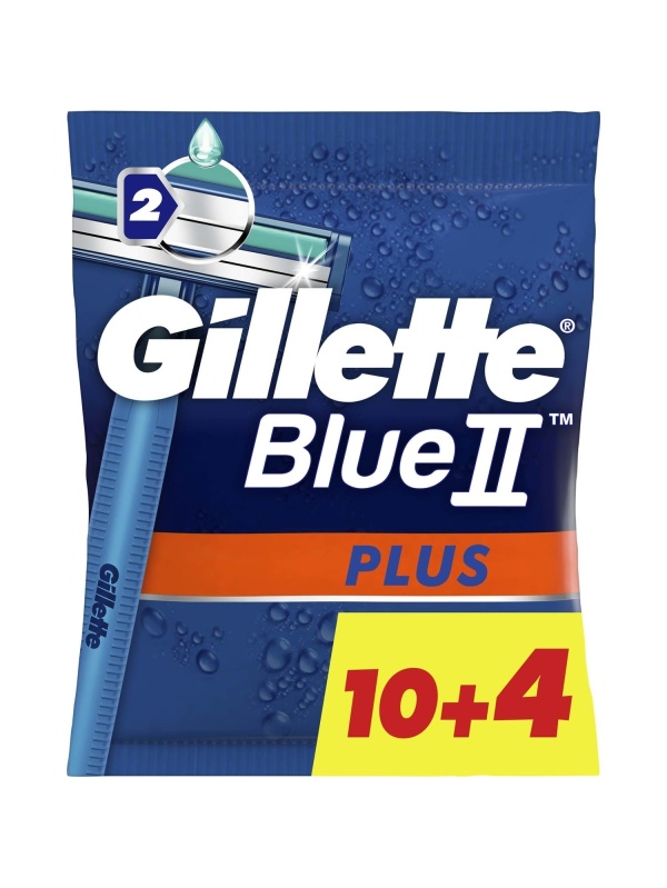 Gillette Blue Ii Plus Disposable  14 Adet