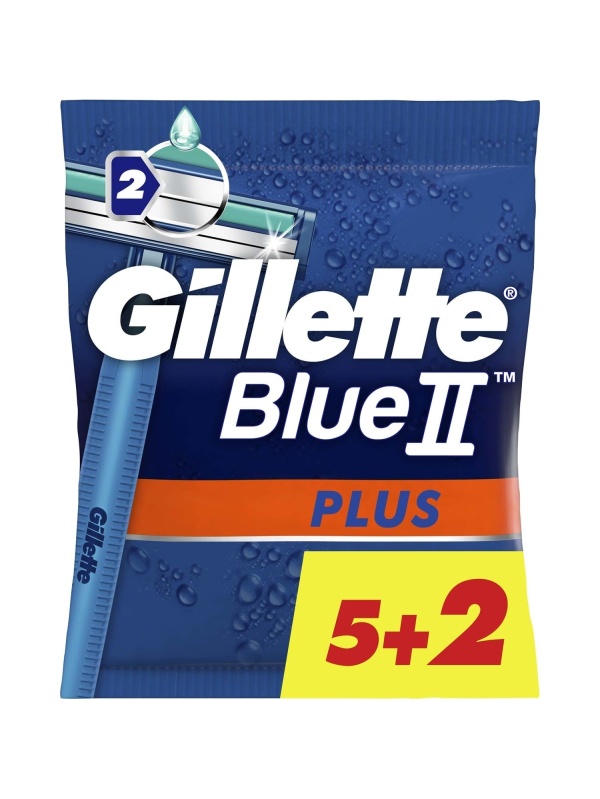 Gillette Blue Ii Plus Disposable   7 Adet