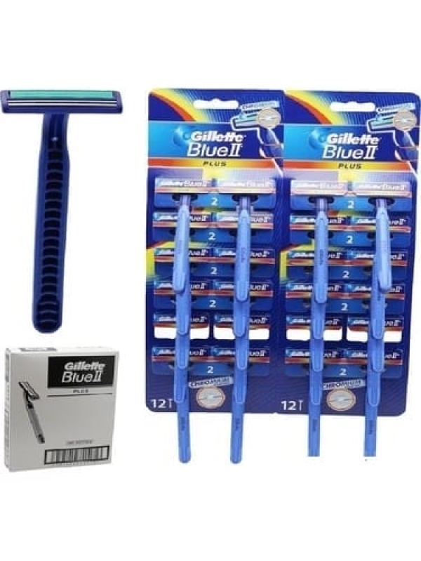Gillette Blue Ii Plus Disposable Cartella  48 Adet