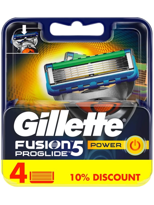 Gillette Fusion Proglide Blades  4 Adet