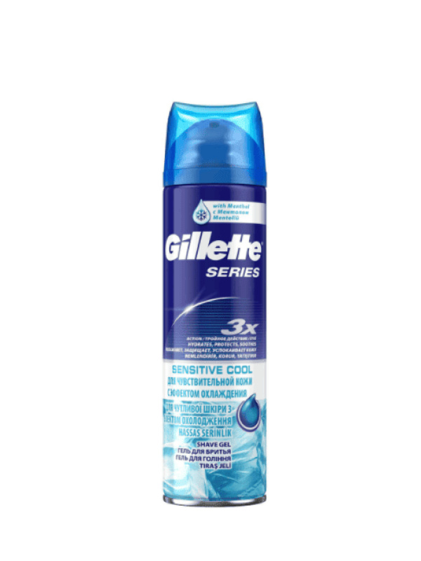 Gillette Gel Series Sensitive Cool  200 Ml
