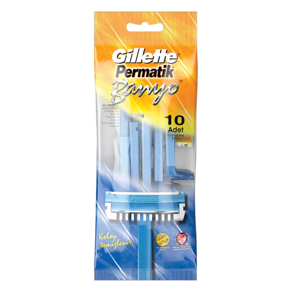 Gillette Permatik Tek Kullanımlık  10 Adet