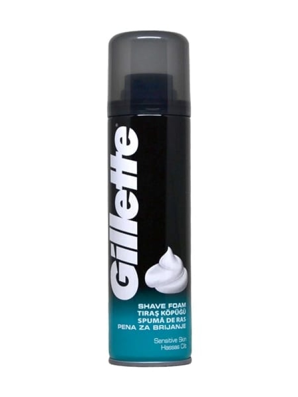 Gillette Shave Foam Sensitive Skin  200 Ml