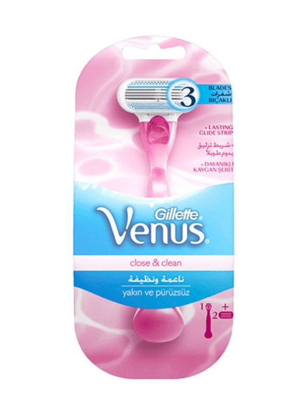Gillette Venus Clean&clean Razor With 2 Refill  1 Adet