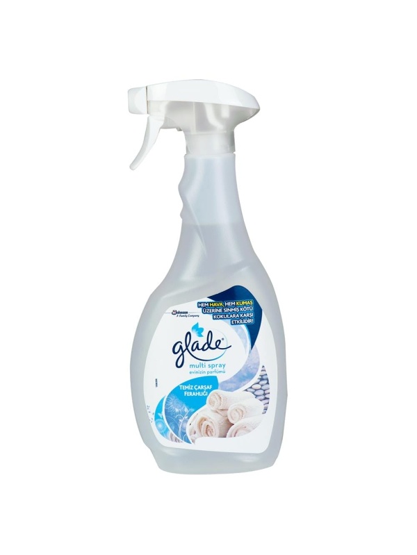 Glade Multi Sprey Temiz Kumaş Ferahlığı 500 Ml