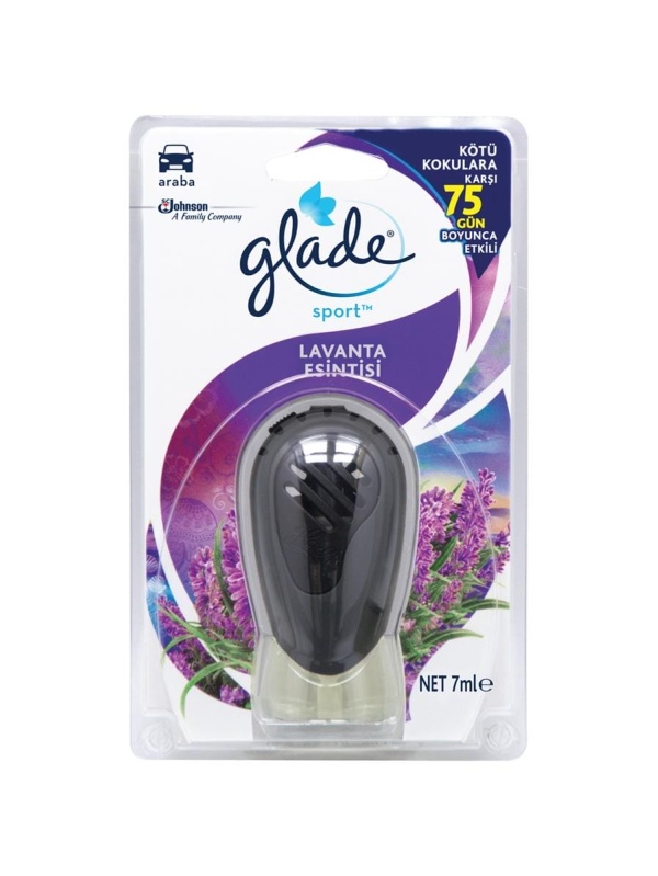 Glade Otomobil Kokusu Lavanta Ferahlığı 7 Ml