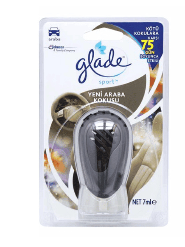 Glade Otomobil Kokusu Yeni Otomobil Kokusu 7 Ml