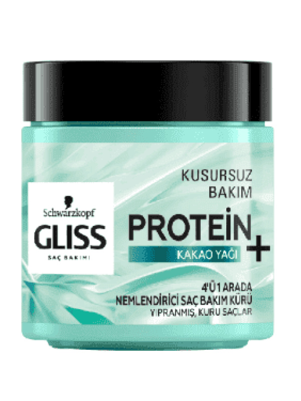 Gliss 4'ü 1 Arada Nemlendirici Saç Bakım Kürü Kakao Yağı 400 Ml